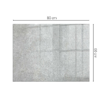 Kandalló alátét üveg Raw concrete texture