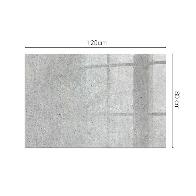Kandalló alátét üveg Raw concrete texture