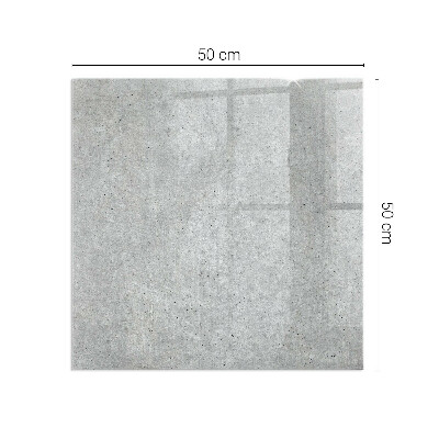 Kandalló alátét üveg Raw concrete texture