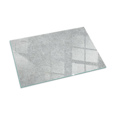 Kandalló alátét üveg Raw concrete texture