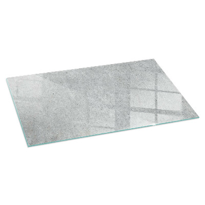 Kandalló alátét üveg Raw concrete texture