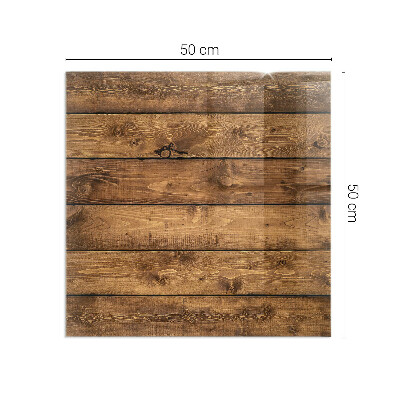 Téglalap alakú kandalló alátét Wooden board with grain