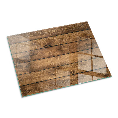 Téglalap alakú kandalló alátét Wooden board with grain