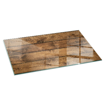 Téglalap alakú kandalló alátét Wooden board with grain