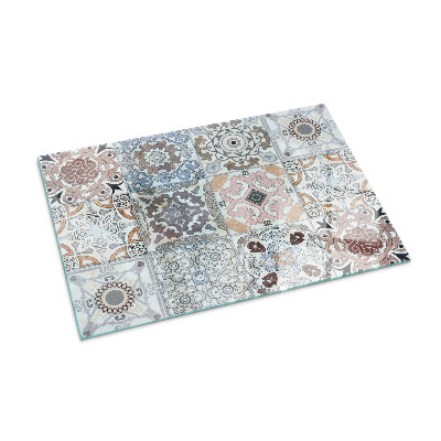 Kandalló alátét üveg Mosaic patterns in tiles