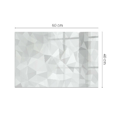 Téglalap alakú kandalló alátét Abstract geometric pattern