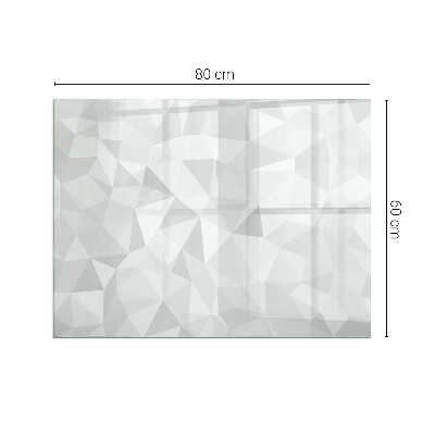 Téglalap alakú kandalló alátét Abstract geometric pattern