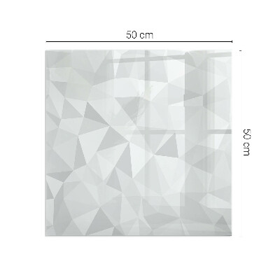 Téglalap alakú kandalló alátét Abstract geometric pattern