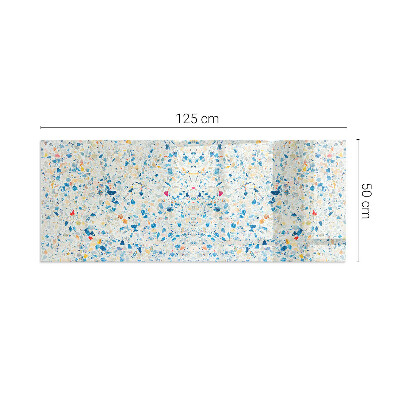 Téglalap alakú kandalló alátét Abstract texture pattern