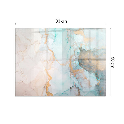 Kandalló alátét üveg Abstract fluid pattern