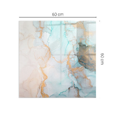 Kandalló alátét üveg Abstract fluid pattern