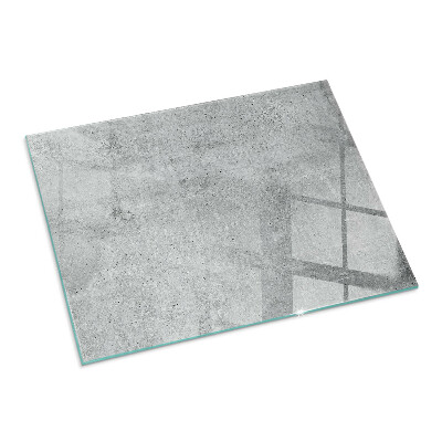 Téglalap alakú kandalló alátét Raw concrete texture