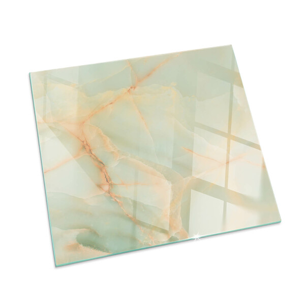 Téglalap alakú kandalló alátét Abstract marble pattern