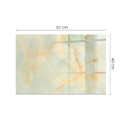 Téglalap alakú kandalló alátét Abstract marble pattern