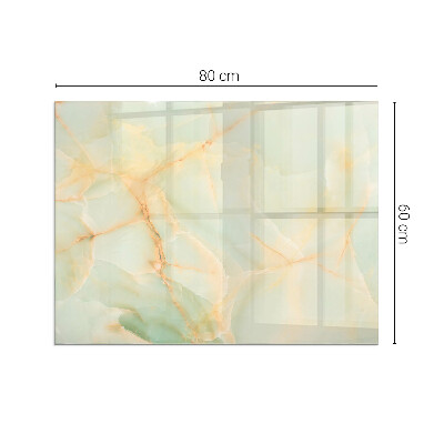 Téglalap alakú kandalló alátét Abstract marble pattern