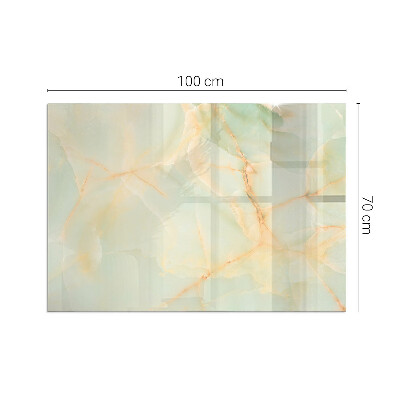 Téglalap alakú kandalló alátét Abstract marble pattern