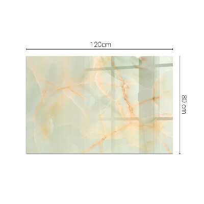 Téglalap alakú kandalló alátét Abstract marble pattern