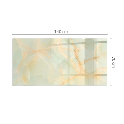 Téglalap alakú kandalló alátét Abstract marble pattern