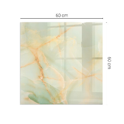 Téglalap alakú kandalló alátét Abstract marble pattern