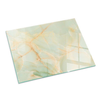 Téglalap alakú kandalló alátét Abstract marble pattern