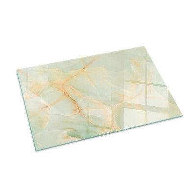 Téglalap alakú kandalló alátét Abstract marble pattern