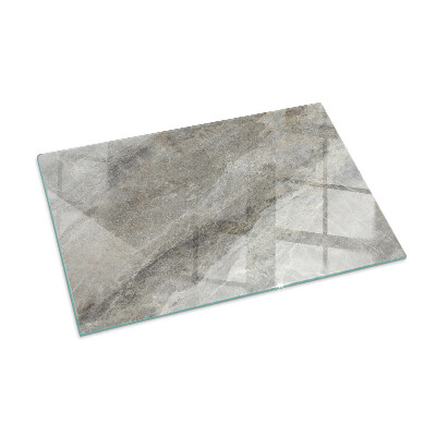 Kandalló alátét üveg Natural stone pattern