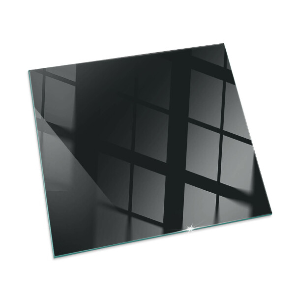 Kandalló alátét üveg Color Dark graphite