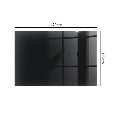 Kandalló alátét üveg Color Dark graphite