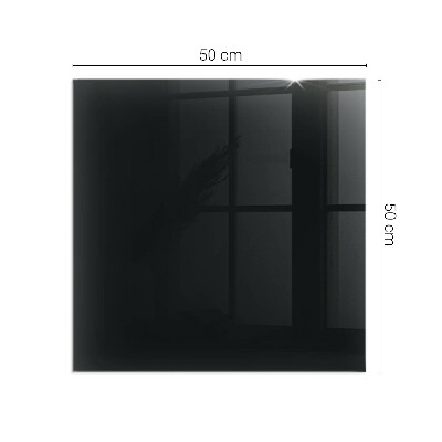 Kandalló alátét üveg Color Dark graphite