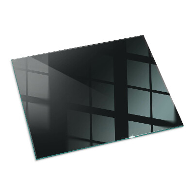 Kandalló alátét üveg Color Dark graphite