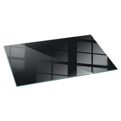Kandalló alátét üveg Color Dark graphite