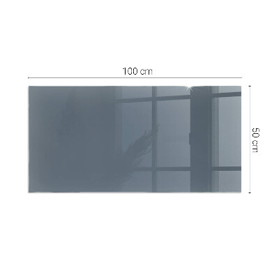 Kandalló alátét üveg Color Dark blue