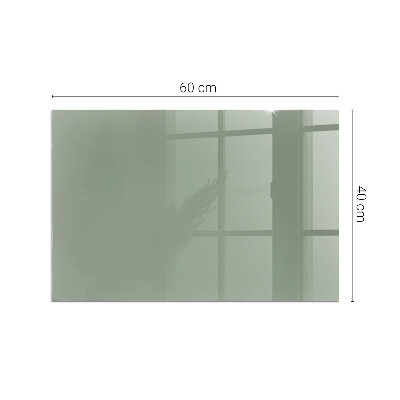 Kandalló alátét üveg Color grey-green