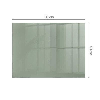 Kandalló alátét üveg Color grey-green