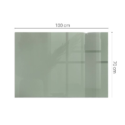 Kandalló alátét üveg Color grey-green