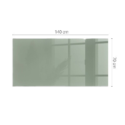 Kandalló alátét üveg Color grey-green