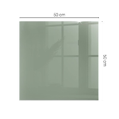 Kandalló alátét üveg Color grey-green