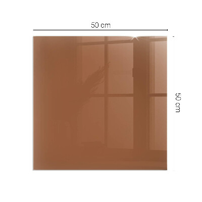 Téglalap alakú kandalló alátét Color Brown