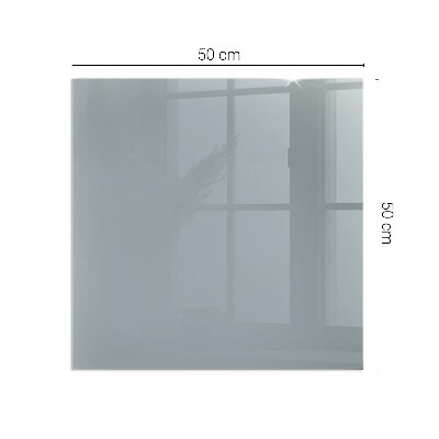 Kandalló alátét üveg Color Gray
