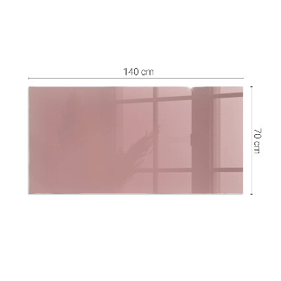 Kandalló alátét üveg Color Pink