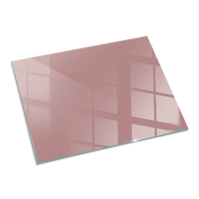 Kandalló alátét üveg Color Pink