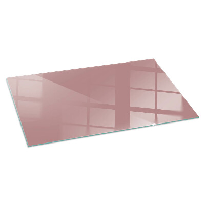 Kandalló alátét üveg Color Pink