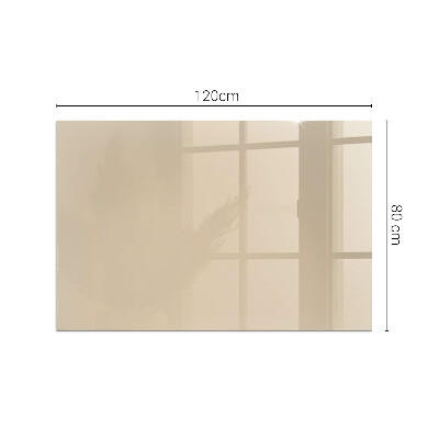 Kandalló alátét üveg Color Beige