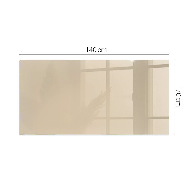 Kandalló alátét üveg Color Beige