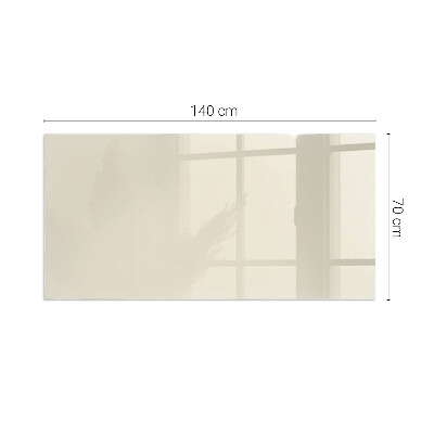 Kandalló alátét üveg Color Beige