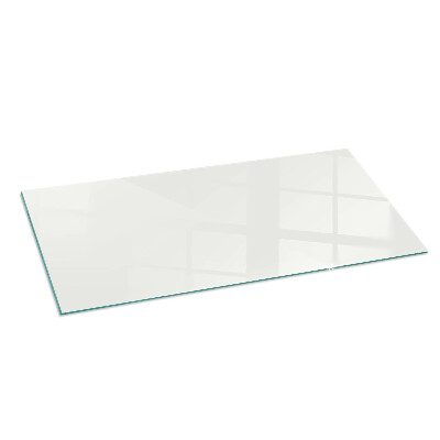 Kandalló alátét üveg Ivory color