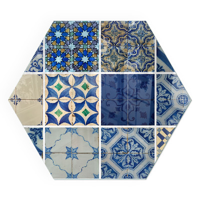 Sticlă securizată protecție sub sobă Designuri elegante inspirate de ceramică