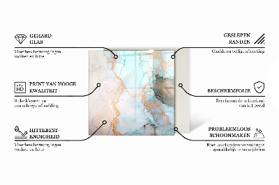 Hexagonal sticlă sub șemineu Lemn în stil natural