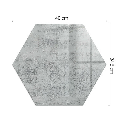 Hexagonal sticlă sub șemineu Fundal cu o structură abstractă