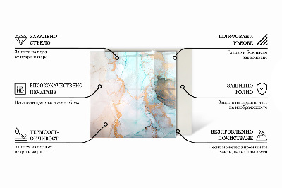 Hexagonal sticlă sub șemineu Motiv autentic din piatră